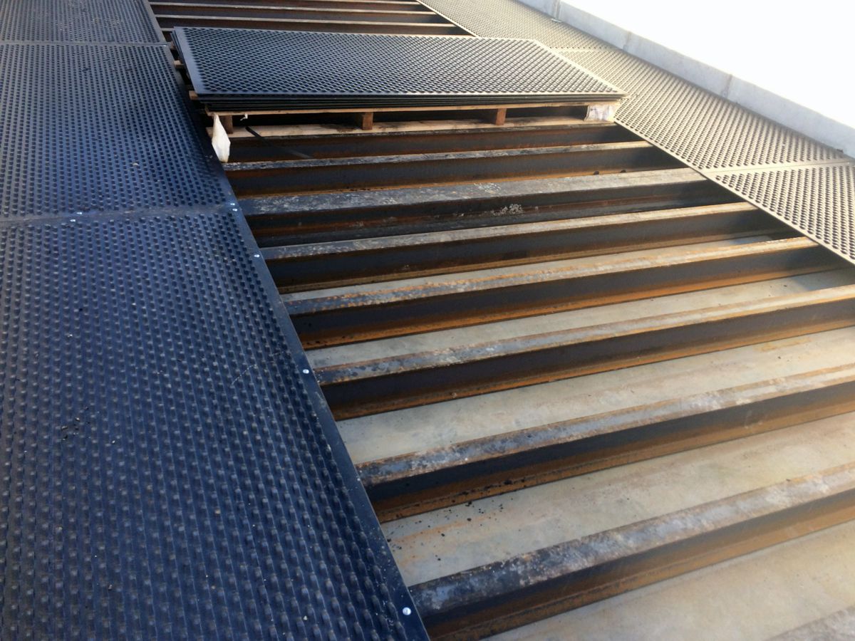 Aufbau eines befahrbaren Belüftungsboden